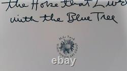 1995 Mike Smith Art Print The Horse That Lived With The Blue Tree SOLD OUT