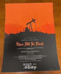 2010 There Will Be Blood by Olly Moss Sold out Mondo print