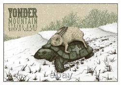 2013 Yonder Mountain String Band Belly Up Aspen CO Concert Poster AP SOLD OUT