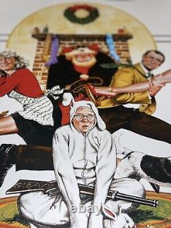 A Christmas Story LTD. ED. #'D SOLD OUT PRINT (by Robert Tanenbaum) BNG NYC