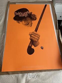 A Clockwork Orange Variant Screen Print By Greg Ruth Mondo Studios Sold Out