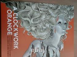 A Clockwork Orange by Rory Kurtz Artist Proof Signed Rare sold out Mondo