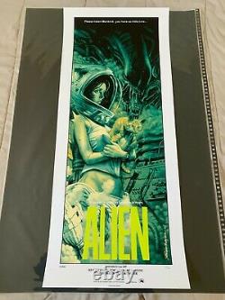 ALIEN Movie Poster Rockin Jelly Bean Art Print First Press SOLD OUT 1st Edition