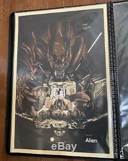 ALIEN Variant MONDO Poster 2014 Martin Ansin, SOLD OUT, signed #'d 202/235