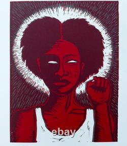 ALISON SAAR SIGNED Limited Edition Print African American Art SOLD OUT RARE NEW