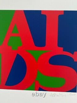Aa Bronson General Idea Aids Signed Print 2021 Sold Out Limited-edition