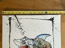 Aaron Brooks Street Shark print in Mint condition. Sold out LE150