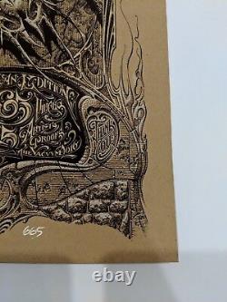 Aaron Horkey The Snare RARE ART PRINT SOLD OUT BAIZLEY BANNON GICLEE OWL