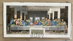 Adam Lister Jesus Da Vinci Last Supper Art Print /50 Sold Out! Signed And #'d