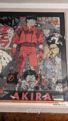 Akira by Tyler Stout VARIANT S & N Very rare sold out Mondo print