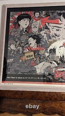 Akira by Tyler Stout VARIANT S & N Very rare sold out Mondo print