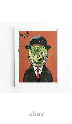 Alec Monopoly Rare Print SOLD OUT Richie Magritte 150 Signed Print