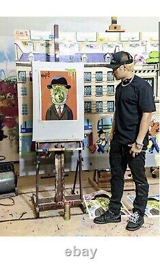 Alec Monopoly Rare Print SOLD OUT Richie Magritte 150 Signed Print