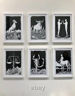 Alejandro Cardenas Art Prints Set of 12 Zodiac Prints Sold Out Almine Rech