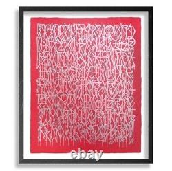 Alex Defer K2S Kizu Esoteric Alphabet (Red) Rare Sold Out Chaz Retna LA