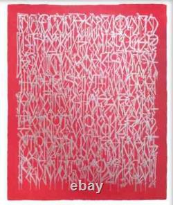 Alex Defer K2S Kizu Esoteric Alphabet (Red) Rare Sold Out Chaz Retna LA