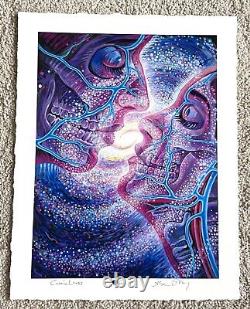 Alex Grey Cosmic Lovers Art Print Poster 11x14 COSM Tool Artist /100 SOLD OUT