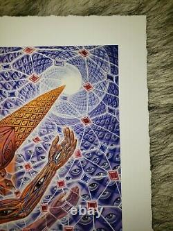 Alex Grey The Great Turn #/200 Made With COA Sold Out Tool Poster Artist