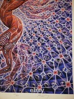 Alex Grey The Great Turn #/200 Made With COA Sold Out Tool Poster Artist