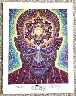 Alex Grey The Seer Art Print Signed Poster 11x14 COSM Tool Artist /250 SOLD OUT