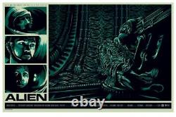 Alien by Ken Taylor Variant Very rare sold out Mondo print