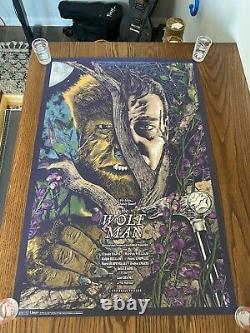 Anthony Petrie The Wolf Man Limited Edition Sold Out Print Nt Mondo