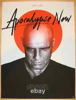 Apocalypse NowithKurtz/Brando VARIANT giclee by Gabz (not Mondo) RARE/SOLD OUT