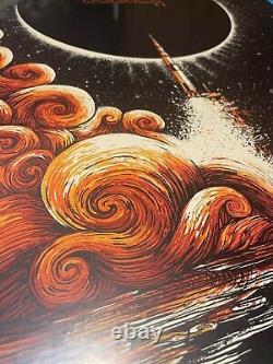 Apollo 11 by James Eads AP x/25 Solar Eclipse Art Print Rare! Sold out