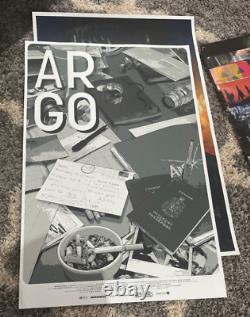 Argo Mondo Ben Affleck Art Print Poster Sold Out Artist Print AP Proof XX/25