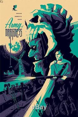 Army of Darkness by Tom Whalen Mondo Poster Print Limited xx/275 SOLD OUT