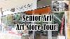 Art Store Tour Ep 2 Senior Art A Detailed Walk Through The Shop And Art Supplies Haul