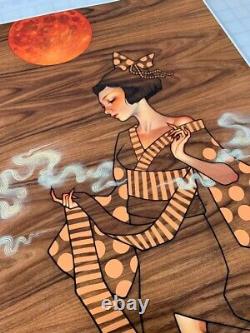 Audrey Kawasaki RIGHT THIS WAY sold out print, artist signed, #140 out of 910
