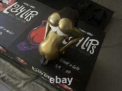 Autographed Ron English X Clutter Lady Lips 10 Art Figure Sold Out! 29/50