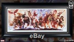 Avengers Assemble Art Print by Sideshow Collectibles (Framed) 48x18 SOLD OUT