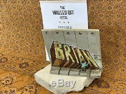 BANKSY Walled Off Hotel sculpture (Rare BRIAN Sold out)