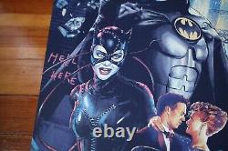 BATMAN RETURNS print by Aurelio Lorenzo Only 55 art prints made, long sold out