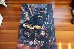 BATMAN print by Aurelio Lorenzo Only 50 art prints made, long sold out