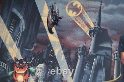 BATMAN print by Aurelio Lorenzo Only 50 art prints made, long sold out