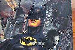 BATMAN print by Aurelio Lorenzo Only 50 art prints made, long sold out