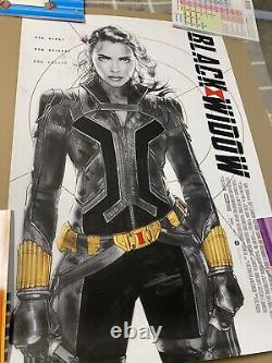 BLACK WIDOW Tula Lotay Mondo SDCC Poster Sold Out Screenprint IN HAND