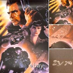 BLADE RUNNER ART PRINT LTD. ED. NUMBERED SOLD OUT PRINT (by John Alvin)