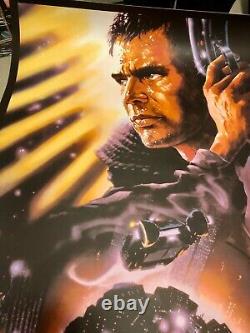 BLADE RUNNER ART PRINT LTD. ED. NUMBERED SOLD OUT PRINT (by John Alvin)