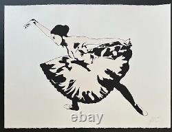 BLEK LE RAT BALLERINA (Sold out screen print. Edition of 60)