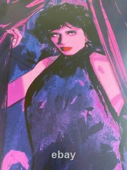 BLUE VELVET by Tula Lotay Sold Out Limited Edition Screen Print like Mondo
