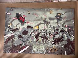 BNG Jack Gregory Star Wars Uninvited Guest Foil Variant L/E Print, Sold Out