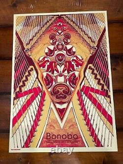 BONOBO Amsterdam New Analog / Toby Whitebread Sold Out Ltd Ed. Screen Print