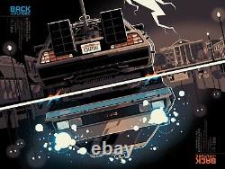 BTTF Back To The Future Bng Mondo Poster Print Tom Whalen XX/325 Rare sold out