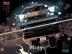 BTTF Back To The Future Bng Mondo Poster Print Tom Whalen XX/325 Rare sold out