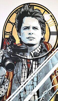 Back to the Future Marty McFly Rhys Cooper Rare Sold Out Art Print Poster #/200