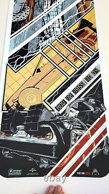 Back to the Future Marty McFly Rhys Cooper Rare Sold Out Art Print Poster #/200